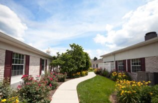 Walking Path at Country Meadows of Mechanicsburg