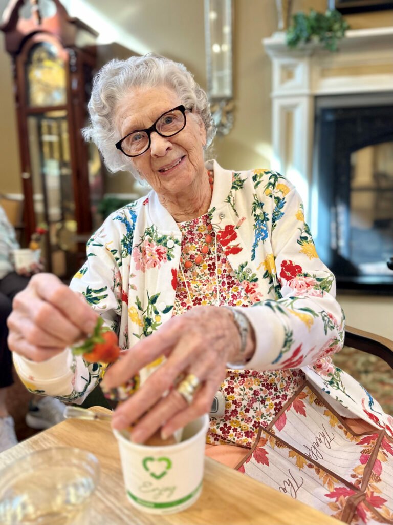 Senior and Fruit Cup