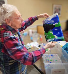 Senior Painting